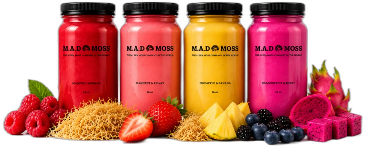 4-Pack — 4 sixteen-ounce M.A.D MOSS jars