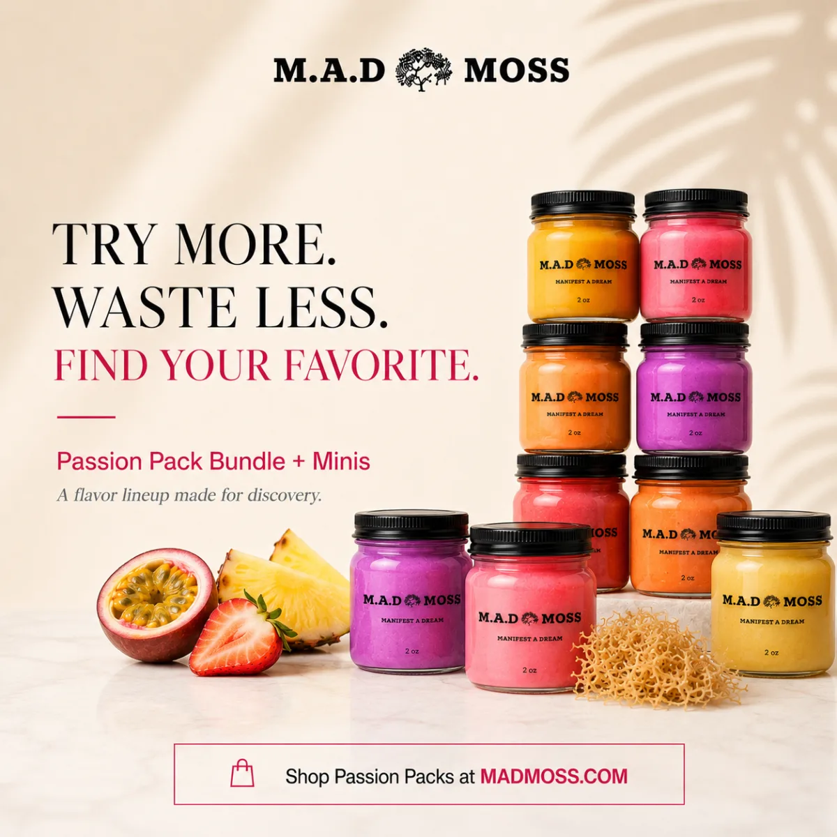 Passion Pack + Minis — M.A.D MOSS